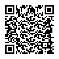 Código QR para número de teléfono +2694888608