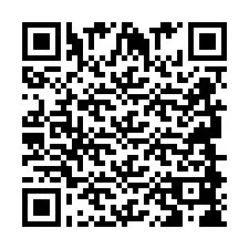 Codice QR per il numero di telefono +2694888618