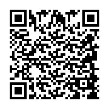 Código QR para número de telefone +2694888644