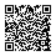 QR-code voor telefoonnummer +2694889204