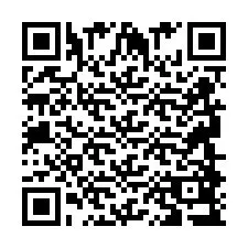 QR-koodi puhelinnumerolle +2694889361