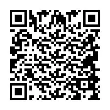 Código QR para número de telefone +2694889497