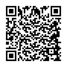 Codice QR per il numero di telefono +2694889549