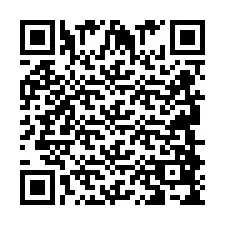 Código QR para número de telefone +2694889574