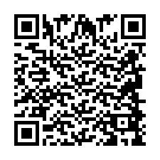 Codice QR per il numero di telefono +2694889929