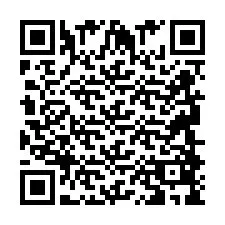 QR-code voor telefoonnummer +2694889961