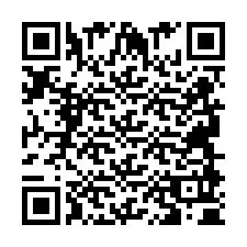 Código QR para número de telefone +2694890443