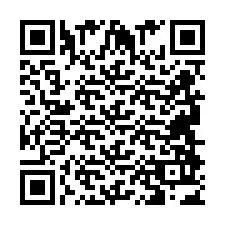 QR-код для номера телефона +2694893477