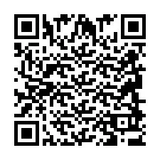 Codice QR per il numero di telefono +2694893621