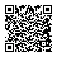 Código QR para número de telefone +2694893693