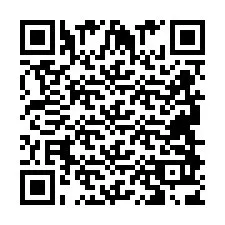 Codice QR per il numero di telefono +2694893837