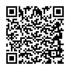 Código QR para número de teléfono +2694893840