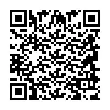 QR-code voor telefoonnummer +2694893851