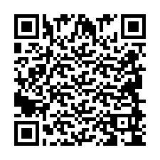 QR-код для номера телефона +2694894006