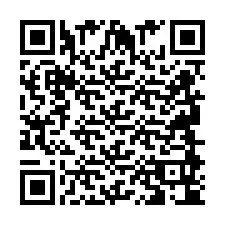 QR kód a telefonszámhoz +2694894008