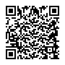 QR-код для номера телефона +2694894009