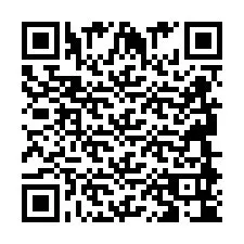 Código QR para número de telefone +2694894010