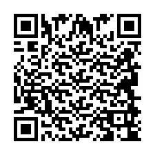 Código QR para número de telefone +2694894012