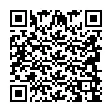 QR-code voor telefoonnummer +2694894030