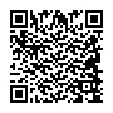 QR-koodi puhelinnumerolle +2694894037