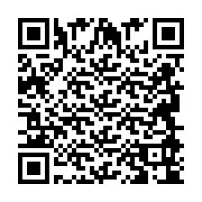 QR-code voor telefoonnummer +2694894082