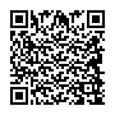 Codice QR per il numero di telefono +2694894162