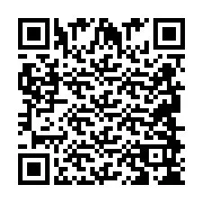 Codice QR per il numero di telefono +2694894239