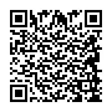 Código QR para número de telefone +2694894252