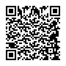 Codice QR per il numero di telefono +2694894257