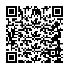 Codice QR per il numero di telefono +2694894283