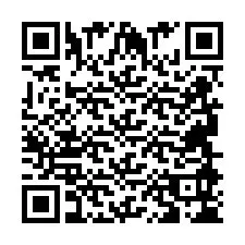 QR-code voor telefoonnummer +2694894287