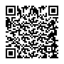 QR-код для номера телефона +2694894289