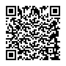 QR-code voor telefoonnummer +2694894301