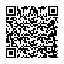 QR-code voor telefoonnummer +2694894304