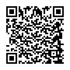 QR-koodi puhelinnumerolle +2694894321