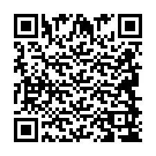 Codice QR per il numero di telefono +2694894322