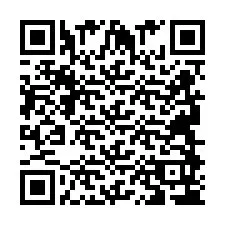 QR kód a telefonszámhoz +2694894323