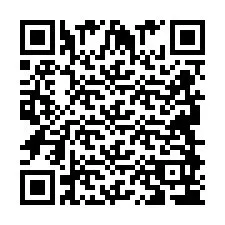 QR-code voor telefoonnummer +2694894326