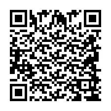 QR kód a telefonszámhoz +2694894329