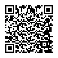 QR kód a telefonszámhoz +2694894333