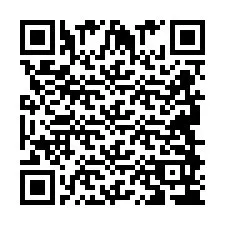 QR Code pour le numéro de téléphone +2694894336