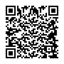 QR Code pour le numéro de téléphone +2694894337