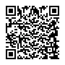 Código QR para número de telefone +2694894350