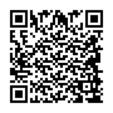 QR kód a telefonszámhoz +2694894356