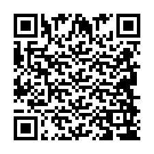 QR Code pour le numéro de téléphone +2694894376