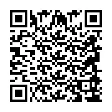 Código QR para número de telefone +2694894381