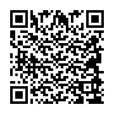 Código QR para número de telefone +2694894383