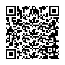 QR Code pour le numéro de téléphone +2694894384