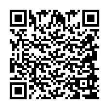 QR-code voor telefoonnummer +2694894388