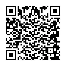 Kod QR dla numeru telefonu +2694894389